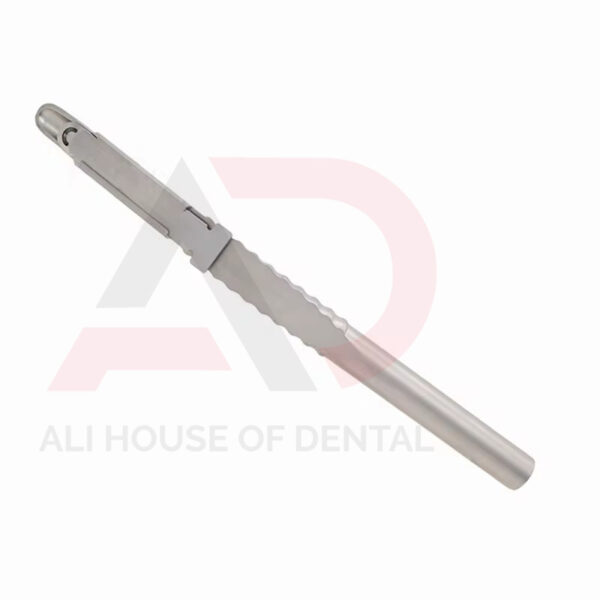 Dental Implant Bone Scraper Curved Harvesting Bone Grafting